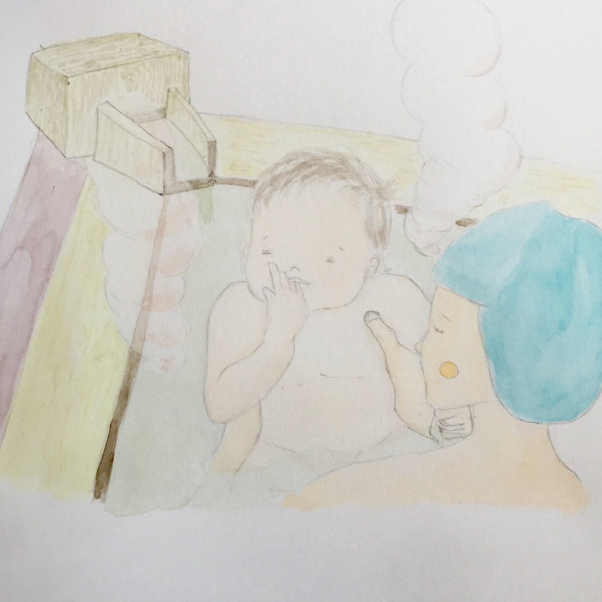 お子様の成長の記録に。写真をもとに絵を描きます お子様の成長記録をイラストにしませんか。 イメージ4