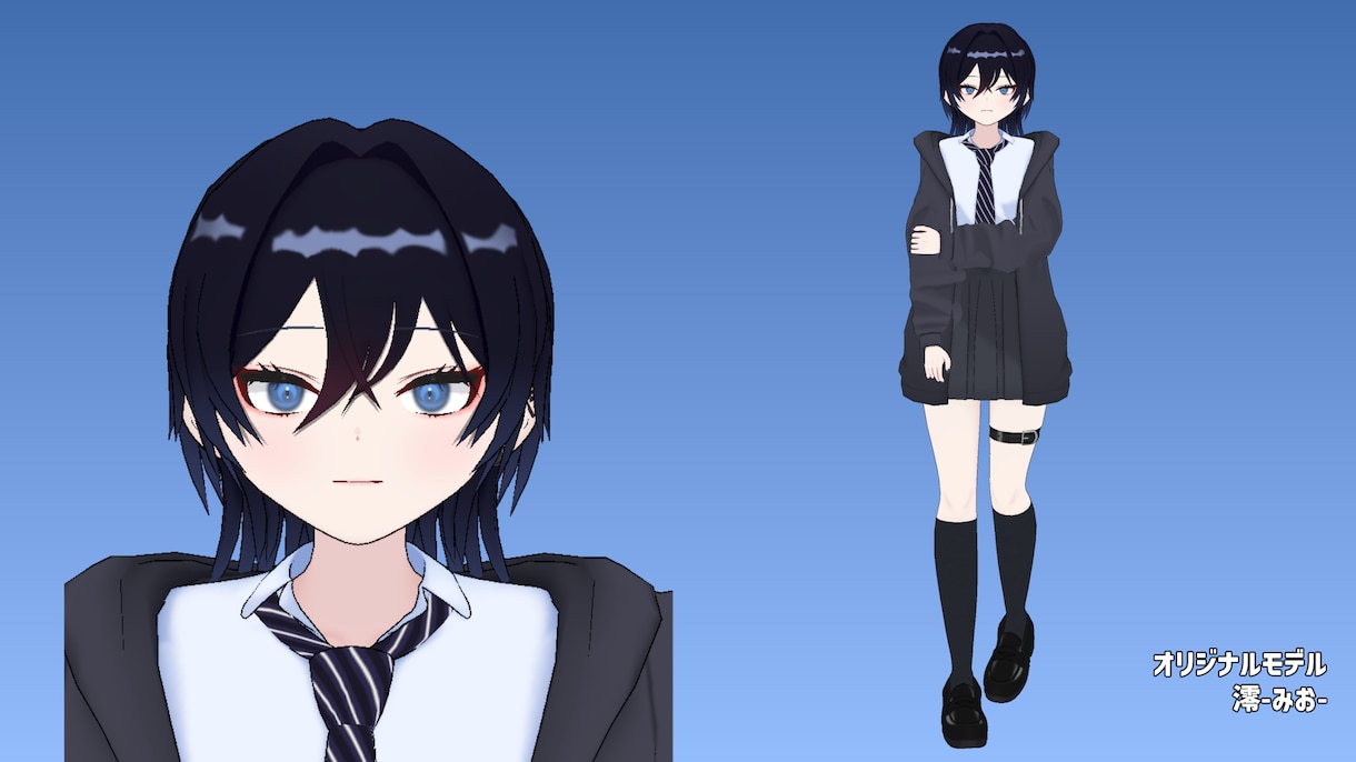 商用利用可！イラストの雰囲気を重視し3D化します フルスクラッチ！Vtuber様向け3Dモデル！！ イメージ5