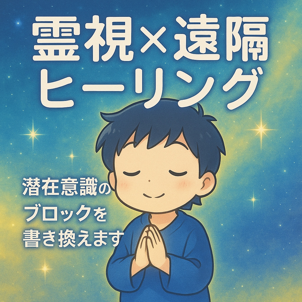 霊視占い＆波動ヒーリングで悩み解決サポートします 問題の原因を霊視占いで明らかにして問題解決力を高めたい方へ イメージ1