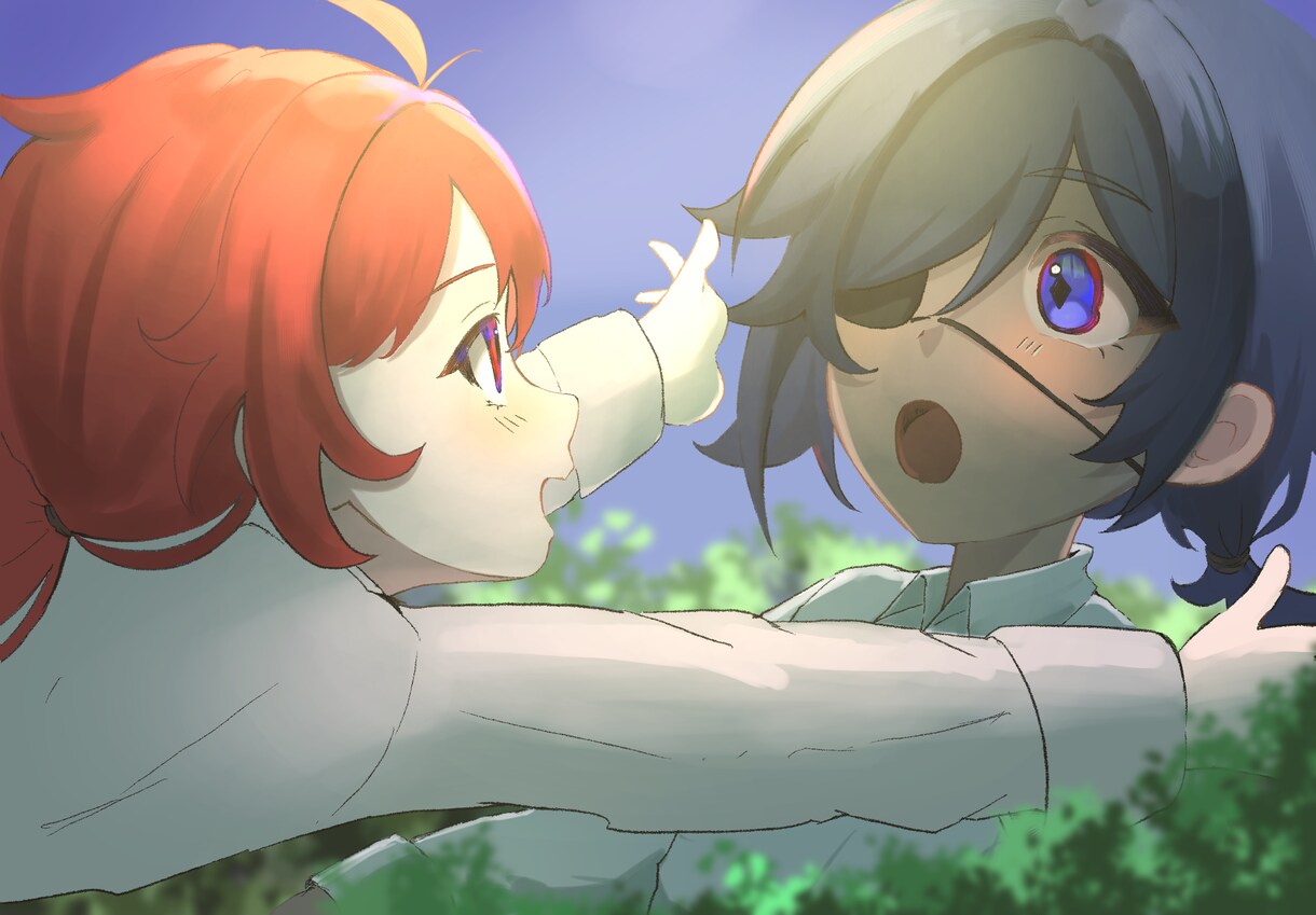 1枚絵イラスト(背景込み)描きます 歌ってみたや、季節イラスト、配布イラストに最適！ イメージ3