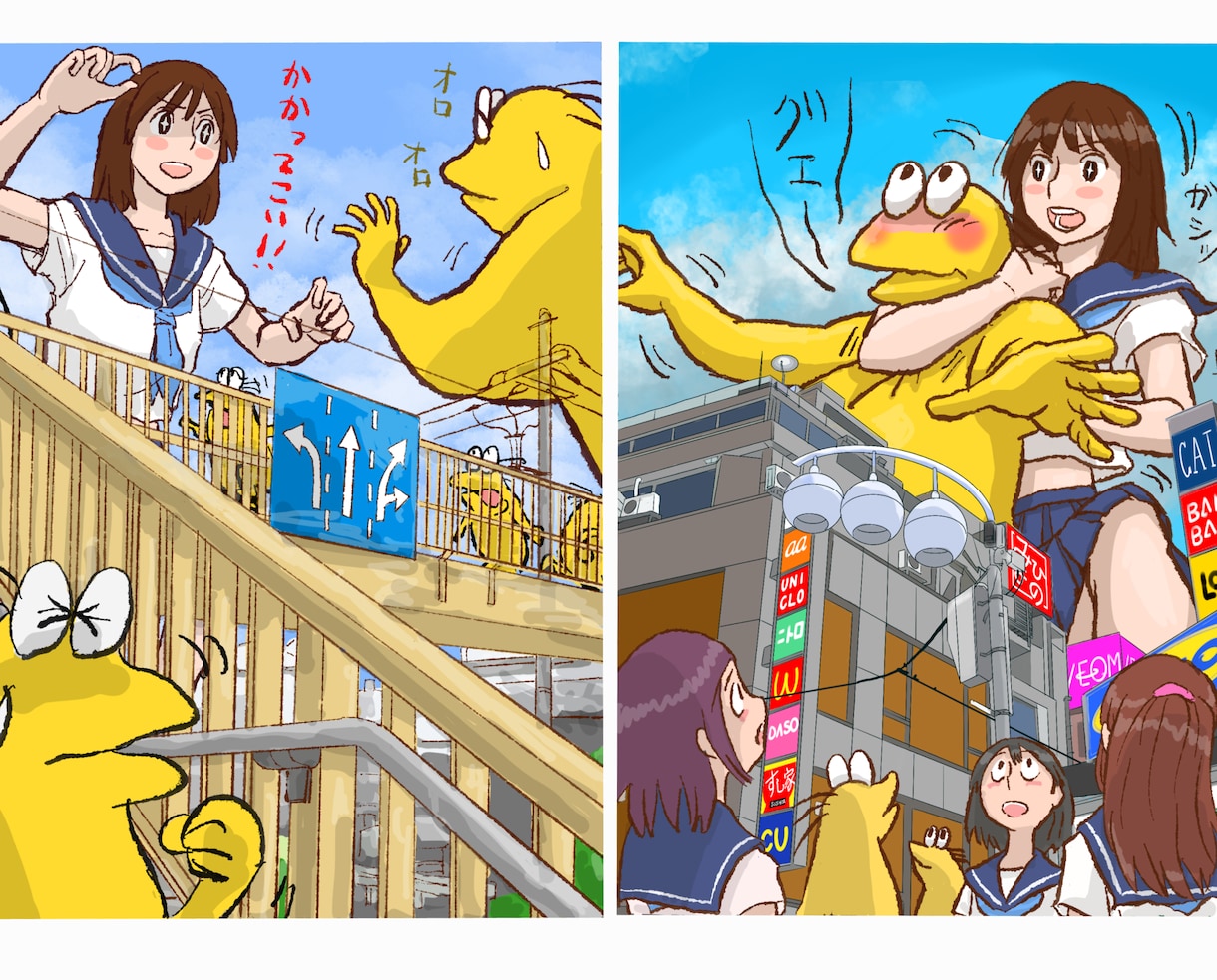 いろんなイラスト描きます 一般的なものから、ニッチなものまで描きます(商用も対応可) イメージ1