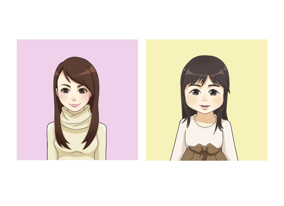 SNSやプロフィール用アイコン制作します お写真をご用意するだけ!オリジナルアイコン制作致します! イメージ3