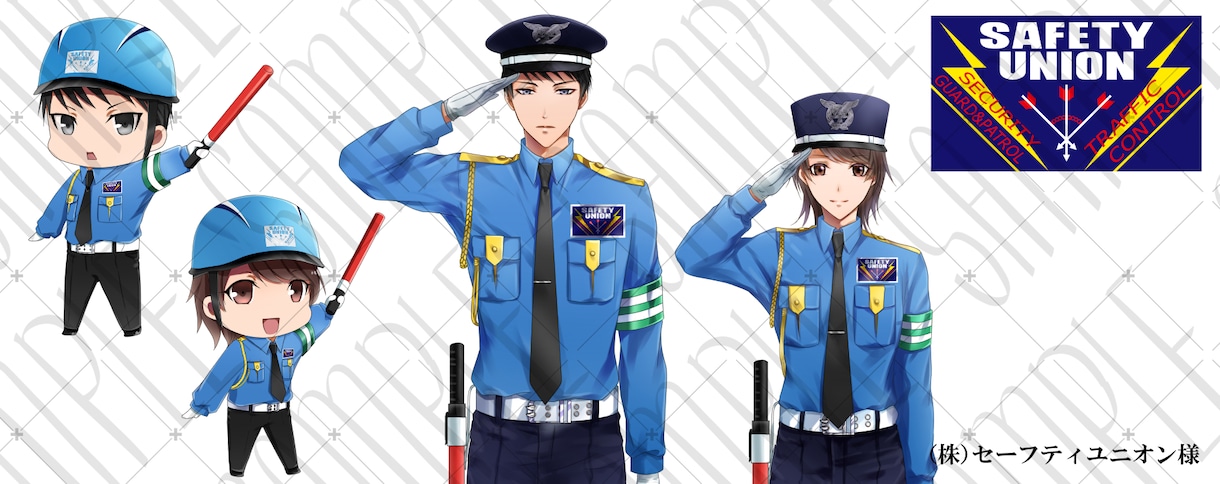 キャラクターデザインいたします キャラクターデザイン、全身図セットです。 イメージ7