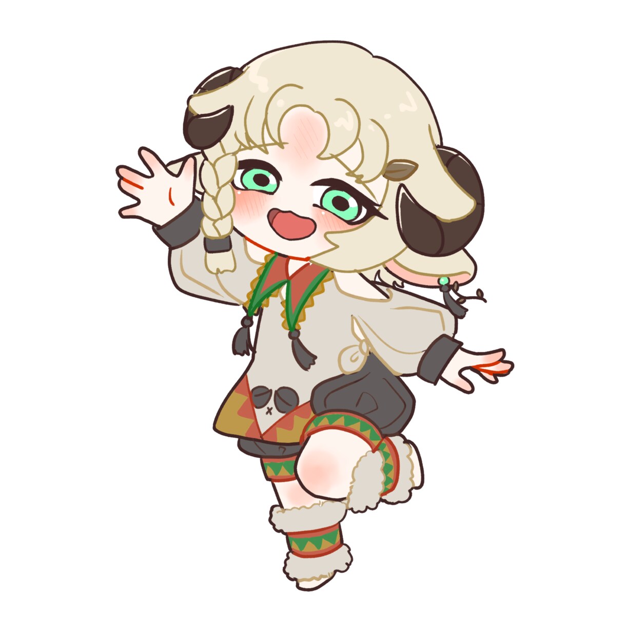 シンプル可愛いミニキャラ描きます あなただけのオリジナルミニキャライラスト イメージ3