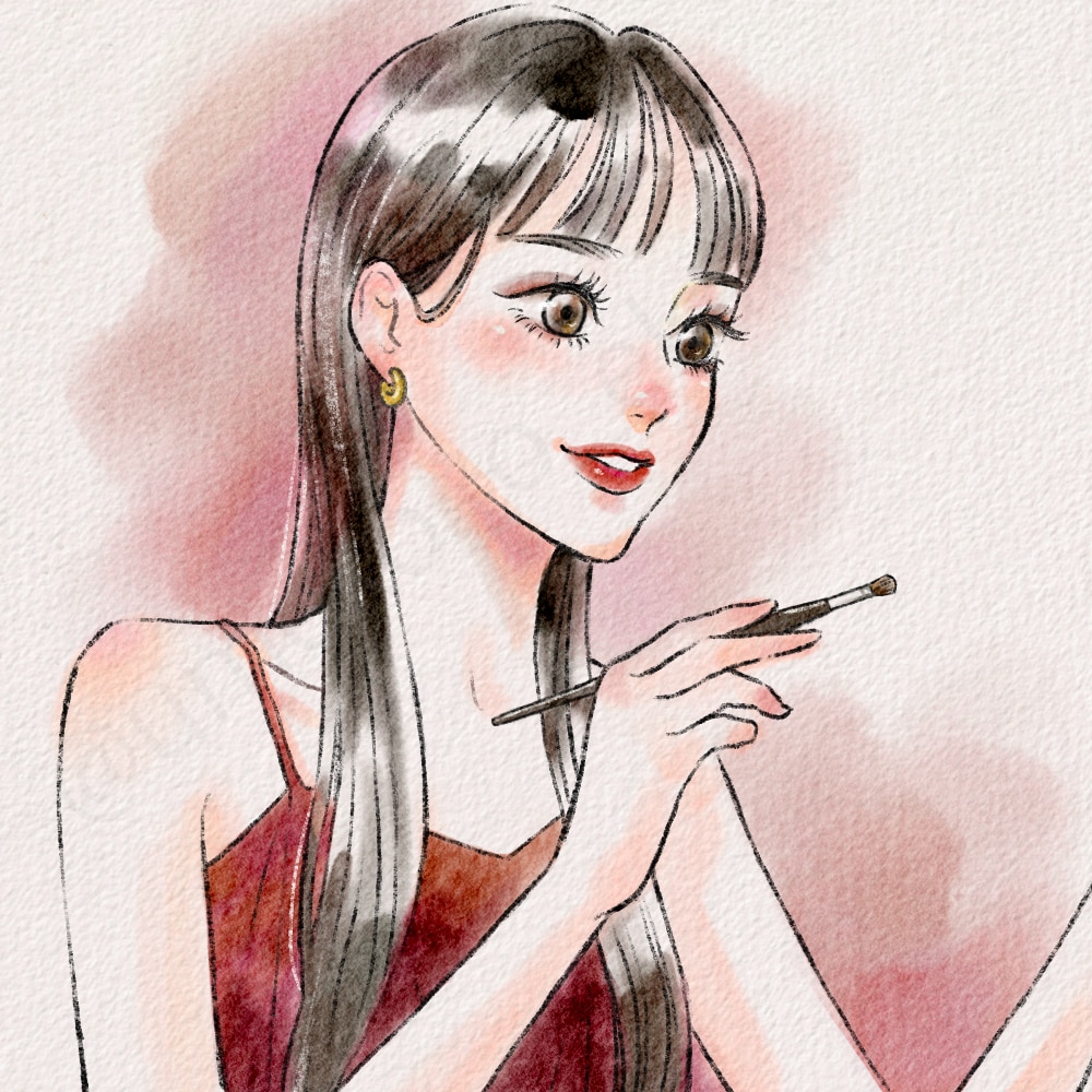 商用可☆おしゃれ水彩アイコン描きます かわいすぎない大人なアイコンお任せあれ♬ イメージ4