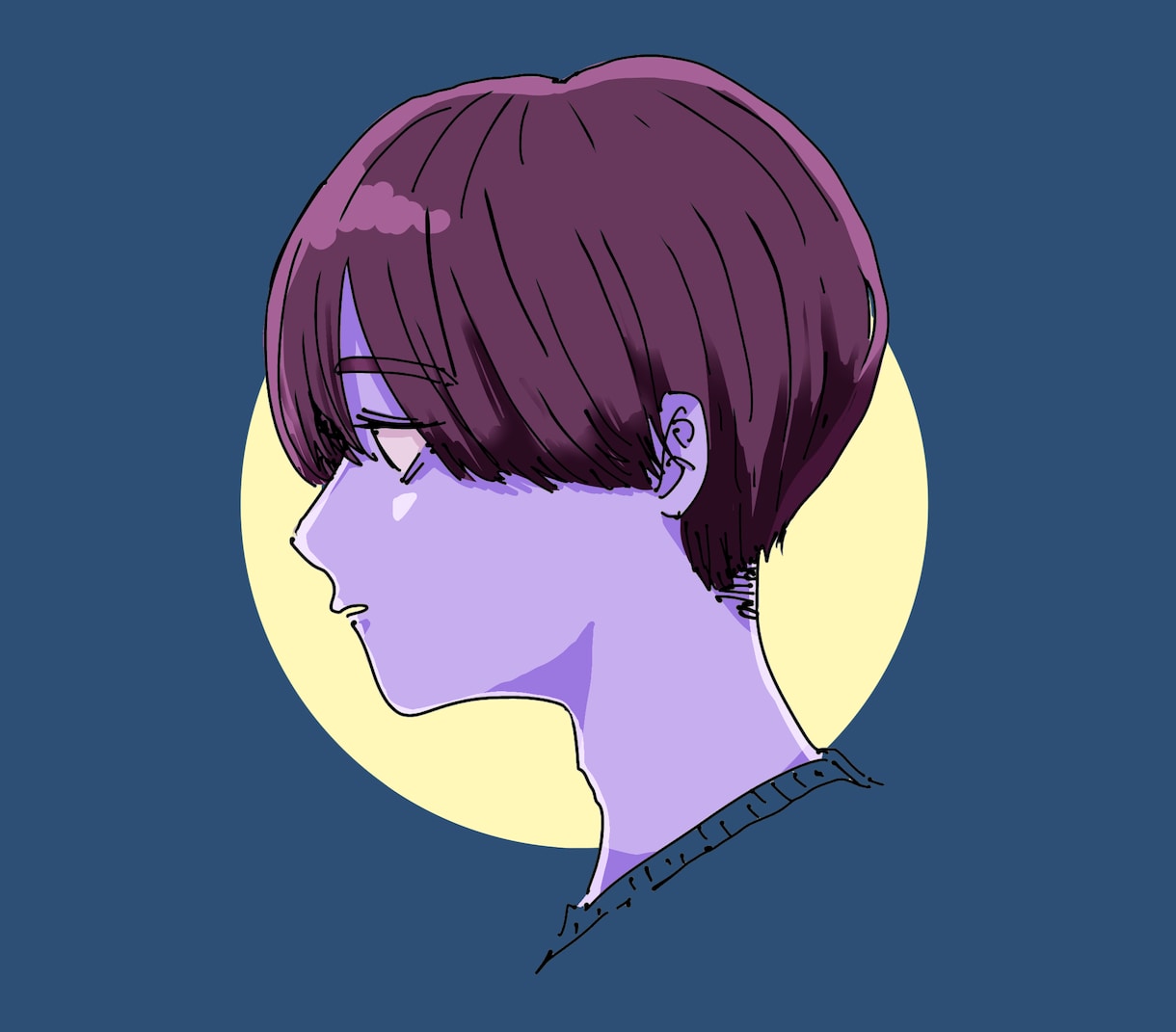 SNS等のアイコンを描きます 私流のゆるいイラストを提供します。 イメージ1