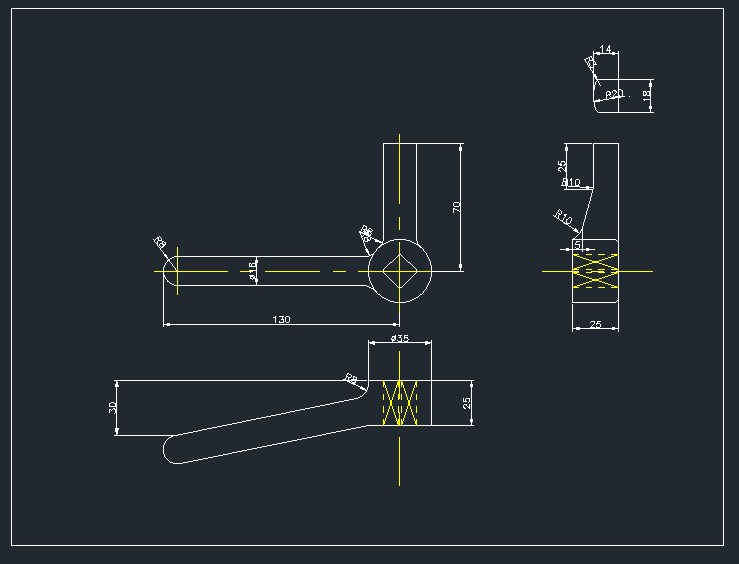 手書き図を3Dプリントします 2D CADデータ＆3Dモデル作成→3Dプリント対応します。 イメージ2