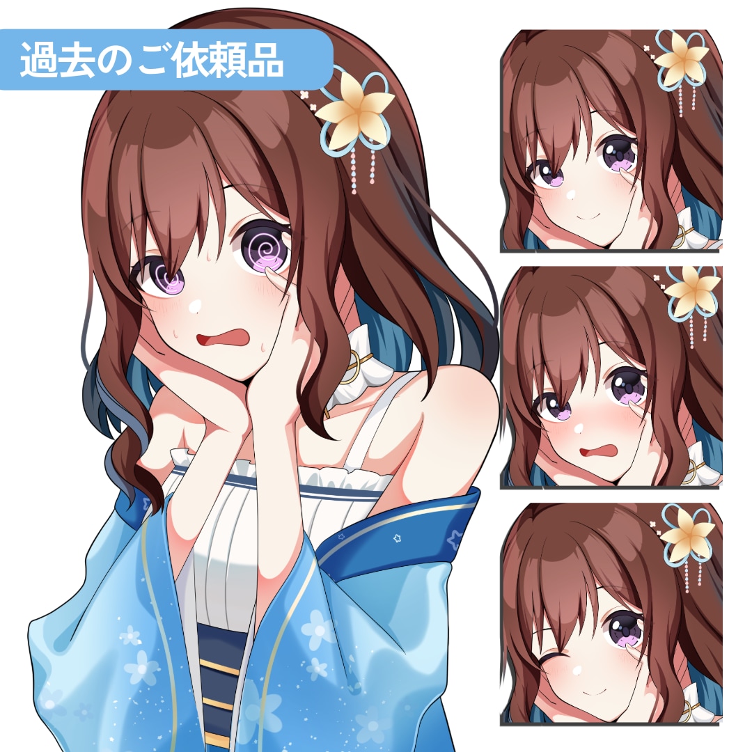 アニメ塗りでかわいいキャラクターイラスト制作します あざと可愛い女の子のイラストを制作いたします✨ イメージ4