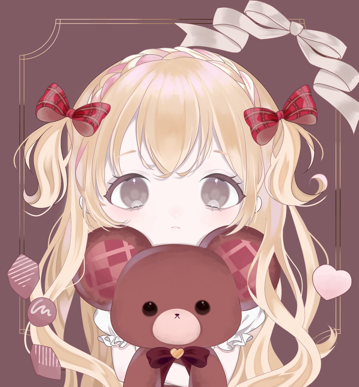 ふわっと可愛いSNSアイコン、イラスト描きます ゆるふわイラストお描きします！ イメージ1