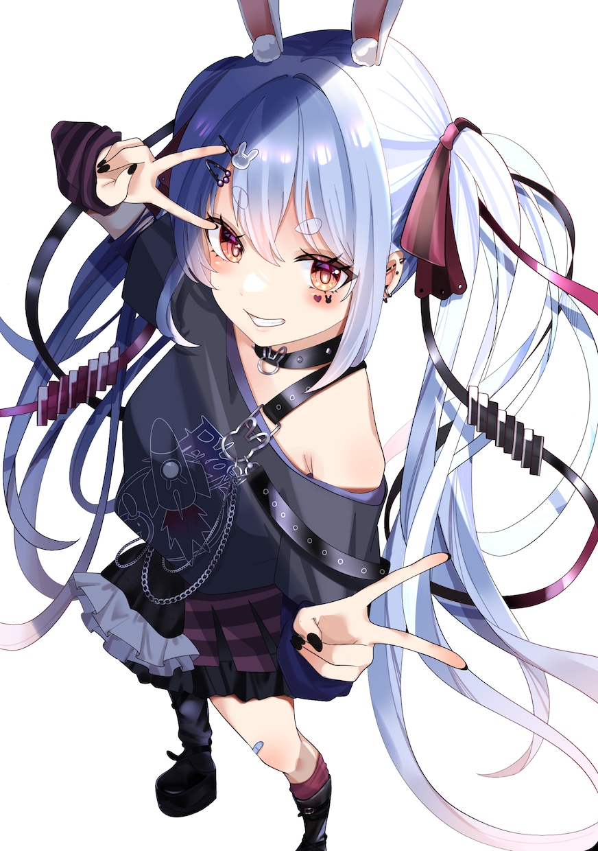 一枚絵、MVイラストなど目を惹くキャラを描きます 歌ってみた、パネル開け、記念、サムネ、特典など対応中です！！ イメージ6