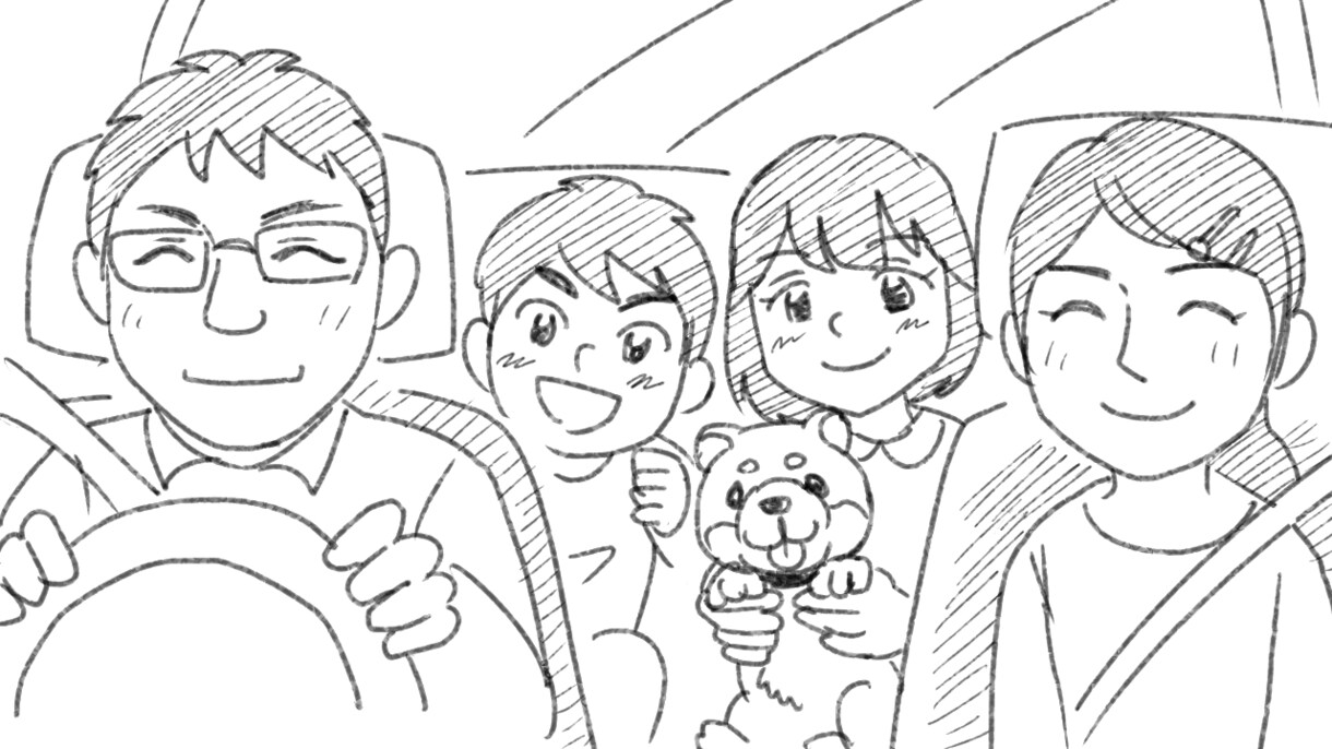 CM・PR・結婚式ムービー用パラパラ漫画制作します 手書き感あふれるパラパラ漫画ムービーです イメージ3