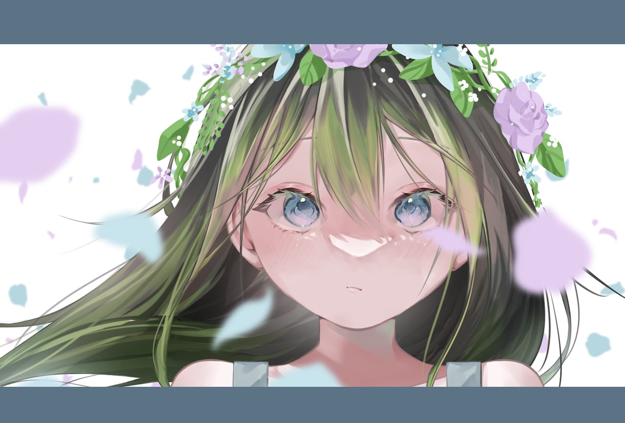 かわいい女の子や男の子の絵を描きます あなたのご希望に沿うような作品を制作します。 イメージ2