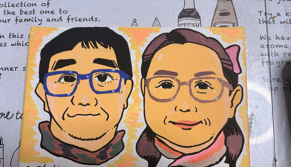 記念日の似顔絵を描きます 記念日やウェディングイラスト。何でもない日のプレゼントにも イメージ1