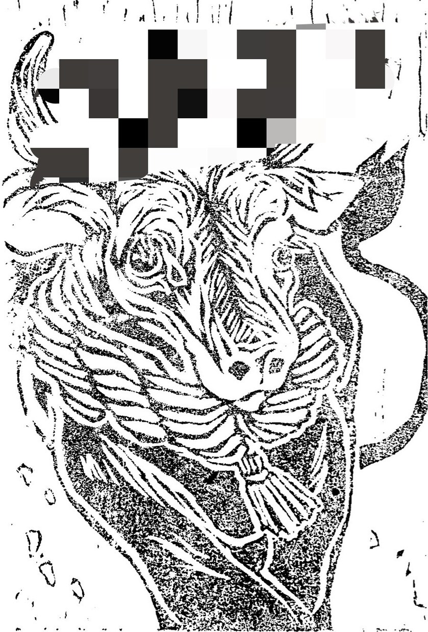 大好きなペットをデザインして版画にします 他にはないあなただけのアートはいかがですか？ イメージ4