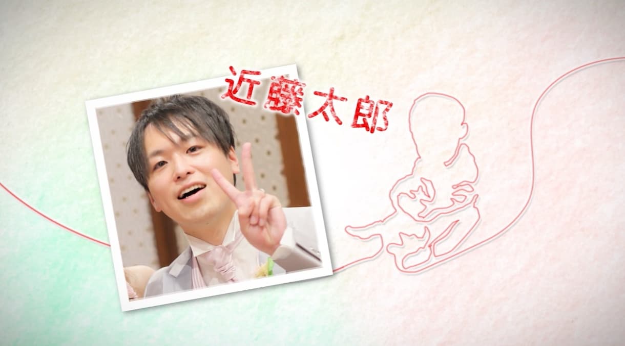 短納期OK★心温まるプロフィール映像作ります 結婚式はお二人とゲストとの繋がりを再確認する場所【赤い糸】 イメージ2