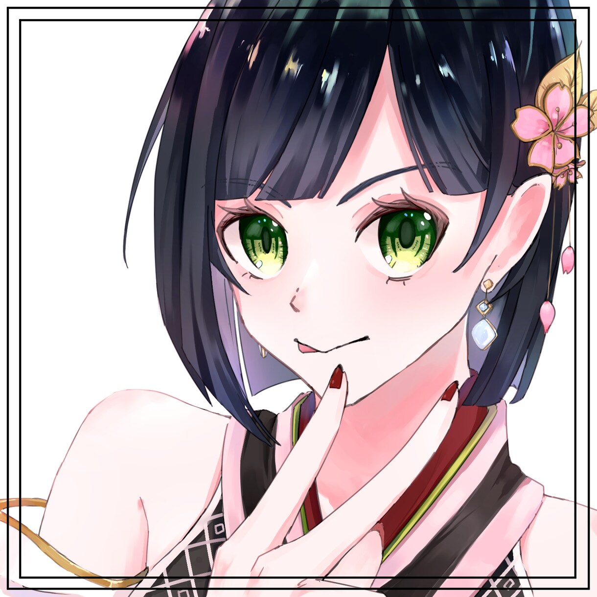 アイコンイラスト、配信用イラスト等承ります 鮮やかなイラストやシンプルな塗りのイラストが得意です イメージ1
