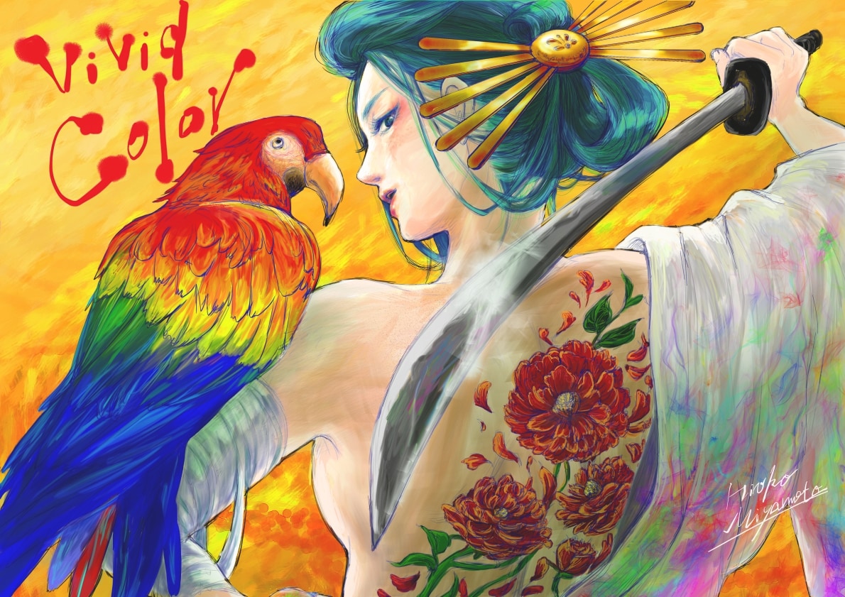 美麗な一枚絵をお描きします 小説の表紙絵やHP用オリジナルイラストなどにオススメ！ イメージ2