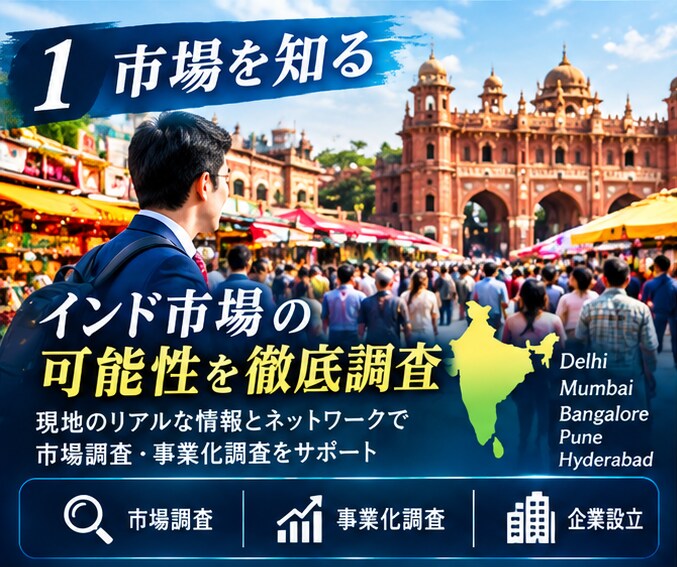 インド関連ビジネスのアドバイスをいたします 14億人のマーケットで飛躍しませんか イメージ2