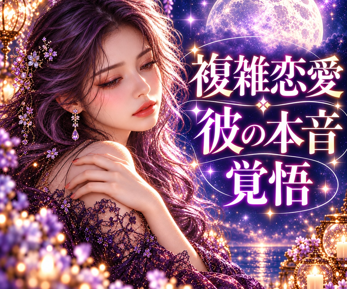 複雑恋愛✦彼の本音と覚悟を深く鑑定します ✦彼の迷い・葛藤・この関係への向き合い方を深く読みます✦ イメージ1