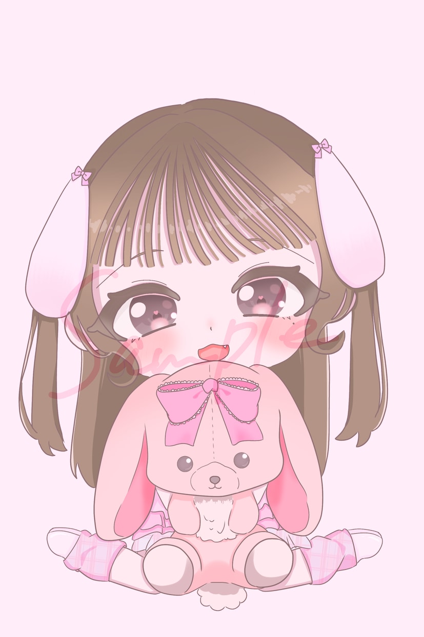 可愛いSDイラストお描きします きゅるきゅるキラキラのSDイラストをお求めの方へ！ イメージ2