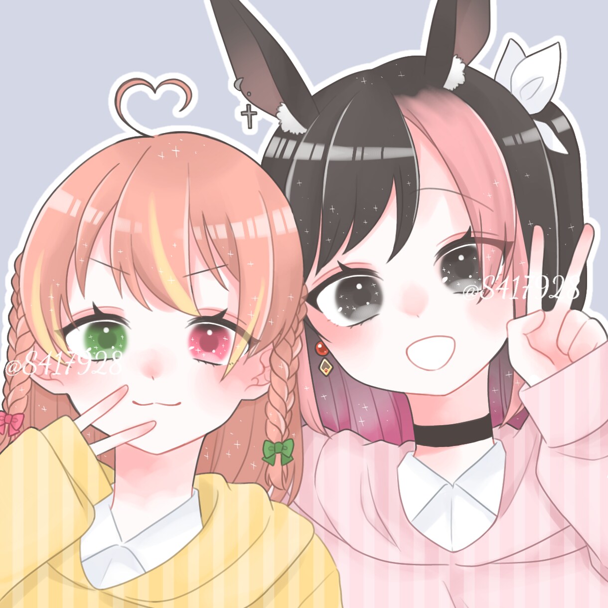 SNS用のアイコンなど描きます 自分だけのかわいいアイコンを探している方へ。 イメージ6