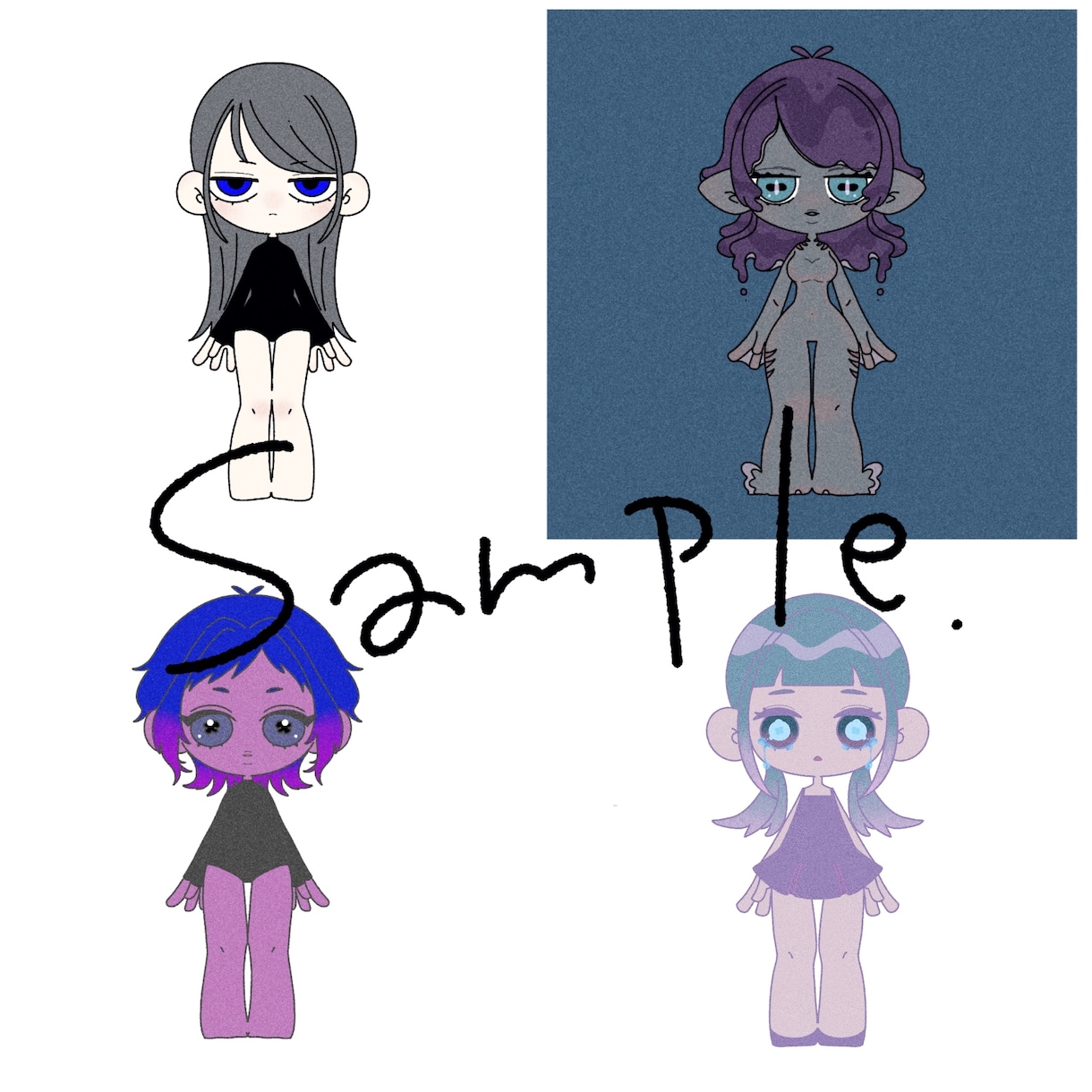 デフォルメキャラでSNSアイコンを描きます 色んなSNSのアイコンにぜひ！！ イメージ2