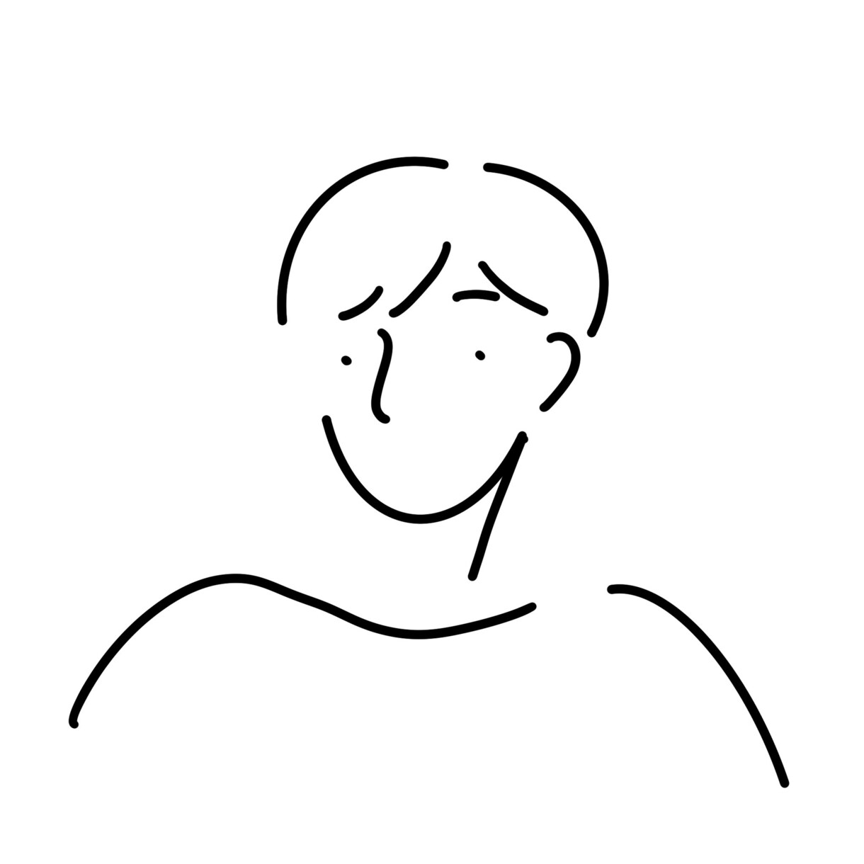 可愛い似顔絵のイラスト承ります カフェにあるようなタッチで似顔絵のイラスト承ります。 イメージ3