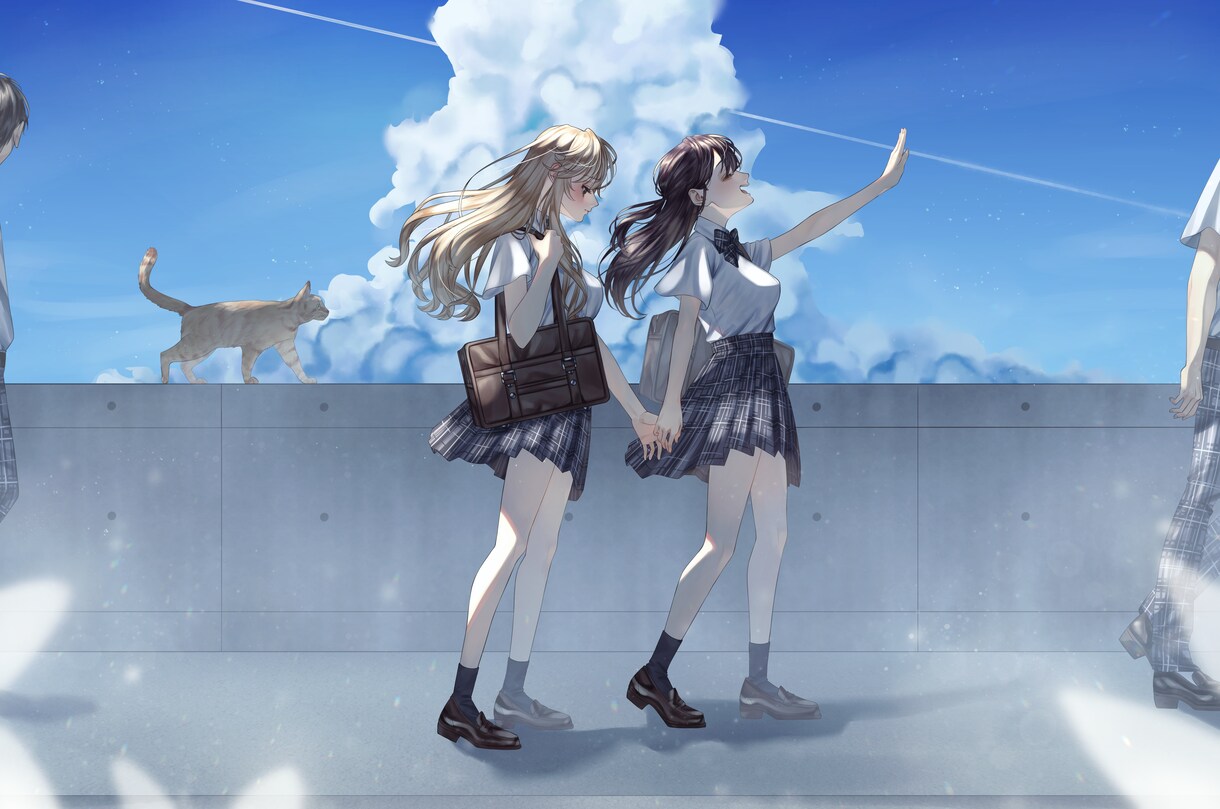 イラストなんでもお描きします イケメンも美少女も！綺麗な線画でお描きします！ イメージ3