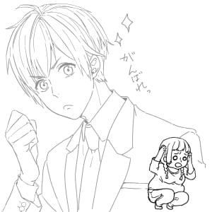 SNSのアイコン素材書きます SNS用にアニメ塗りのイラストを作成します。 イメージ5