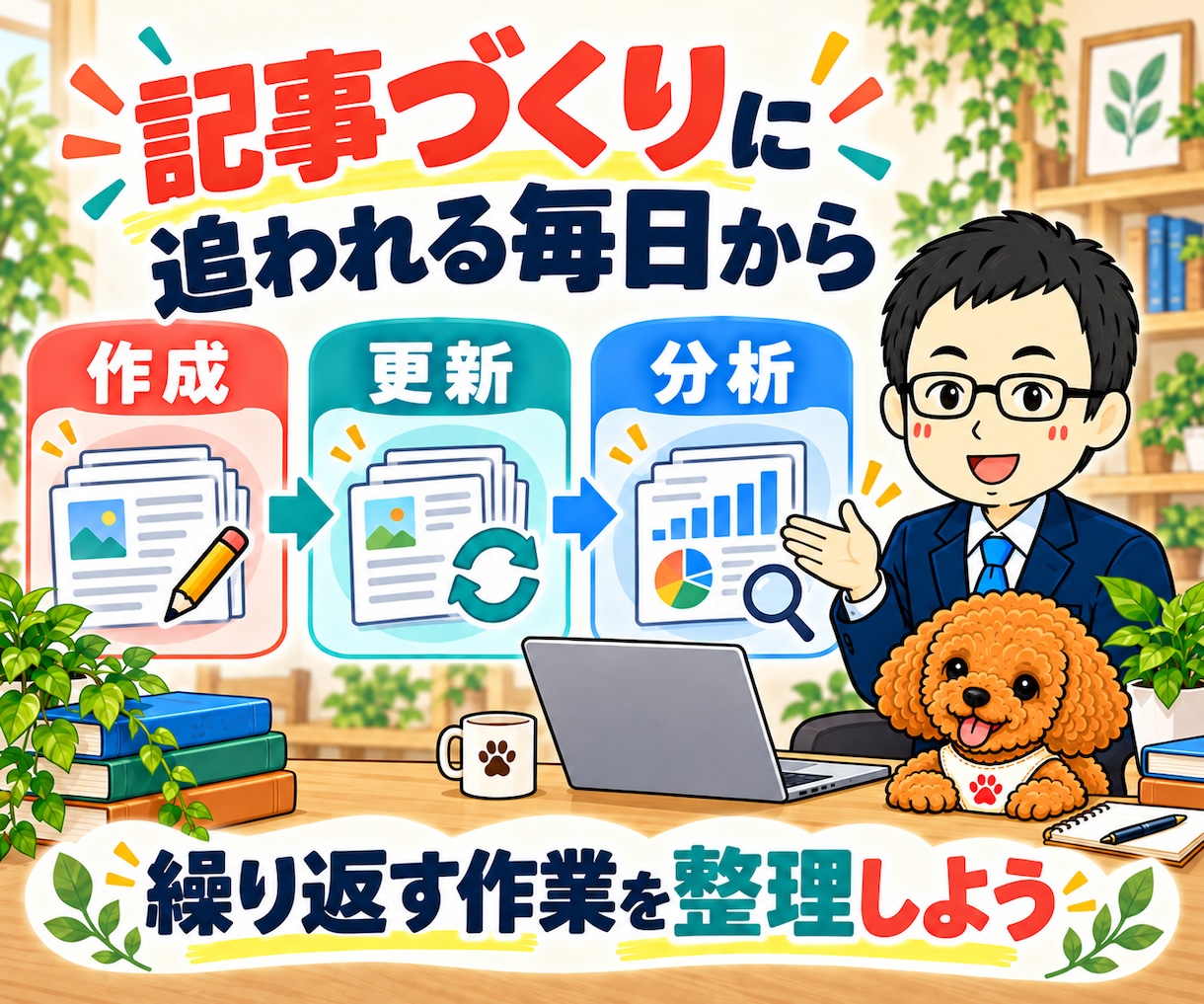 AIブログの集客と運営戦略を個別相談します SEO・記事方針・AI選びを整理｜90分の作戦相談 イメージ2