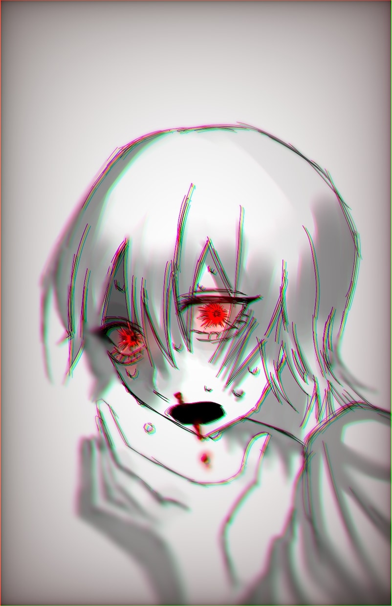かっこいい絵柄などで貴方の描いて欲しい物を描きます かっこいい絵柄や可愛い絵柄でキャラクターをかきます！ イメージ1