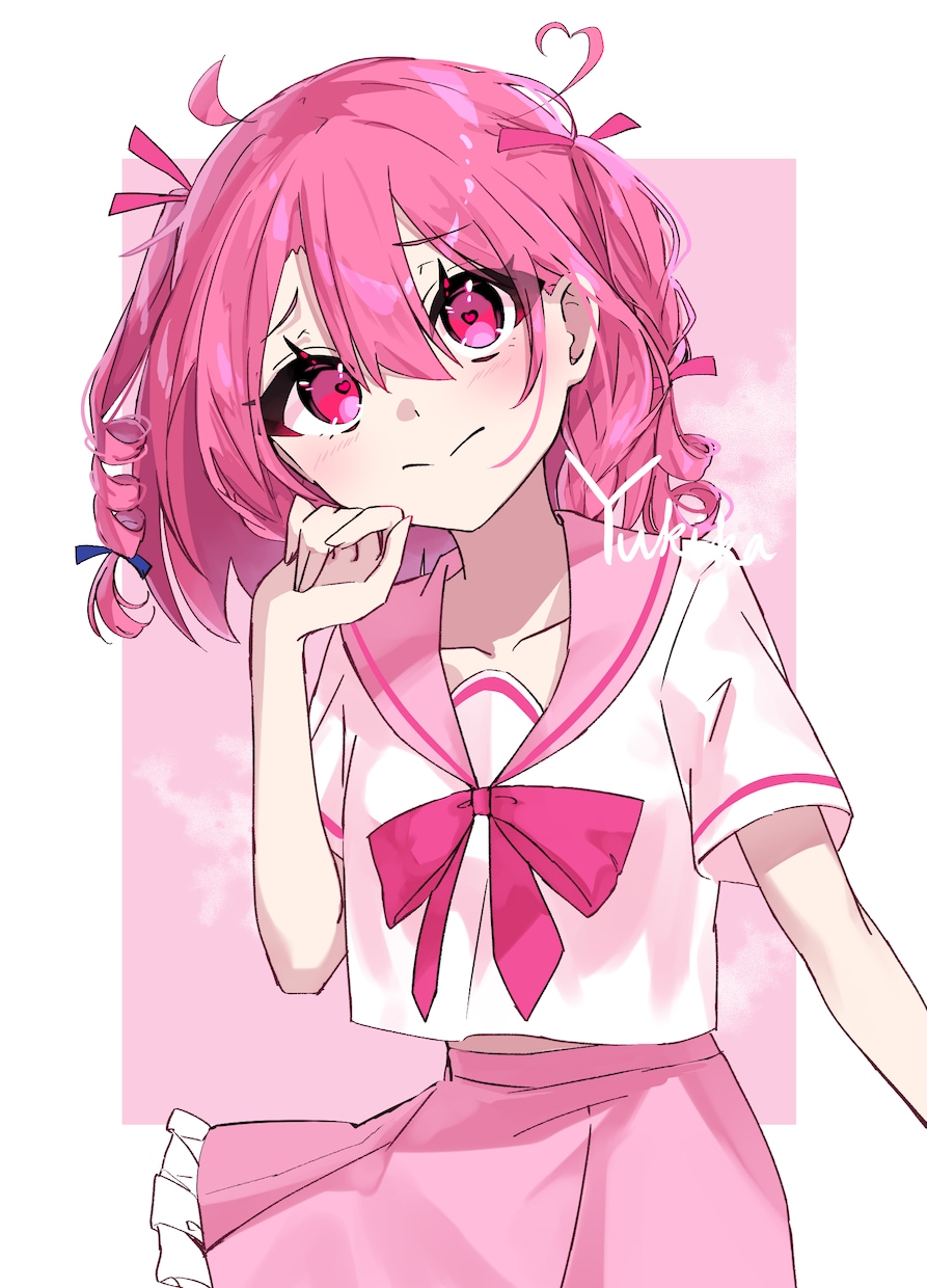 可愛い女の子のイラストを描きます 表情豊かでかわいい女の子が描けます。 イメージ4