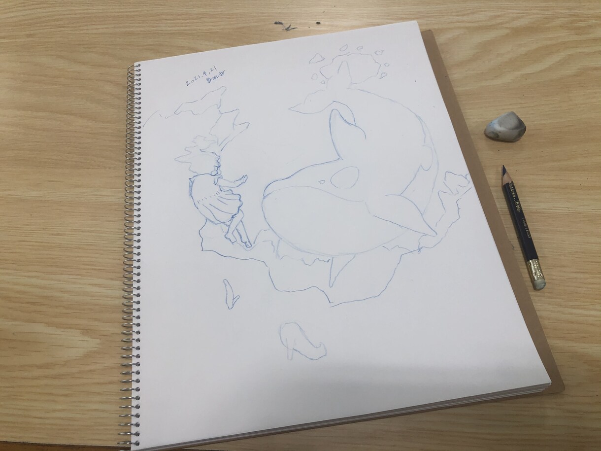 SNSアイコン、一枚絵描きます 絵を描きます＾＾過去、子供の時に絵の表彰2回あり！ イメージ3
