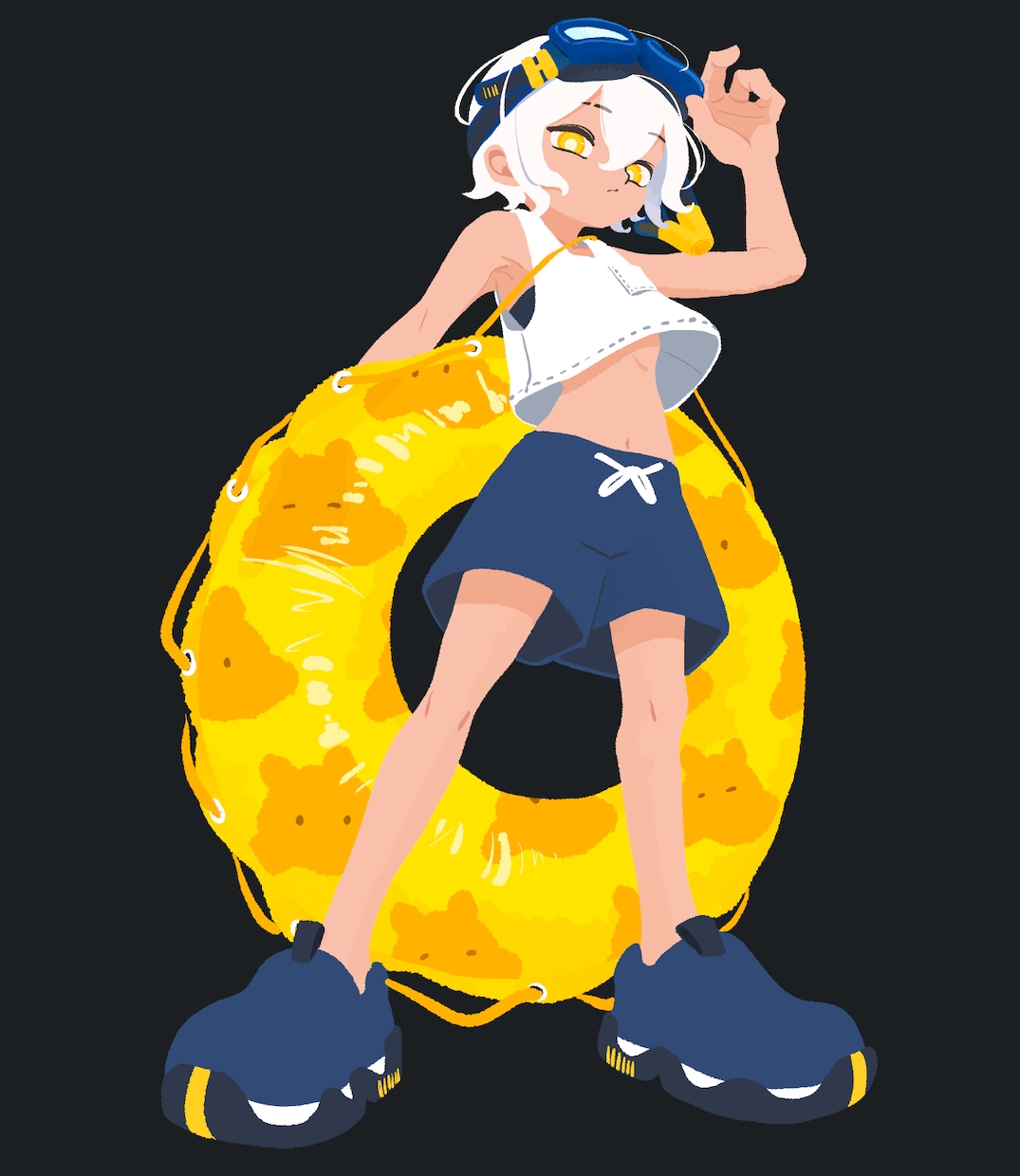 ポップなファッションイラスト制作します 主線無し/デフォルメ／ファッション／ストリート/商用利用可 イメージ3