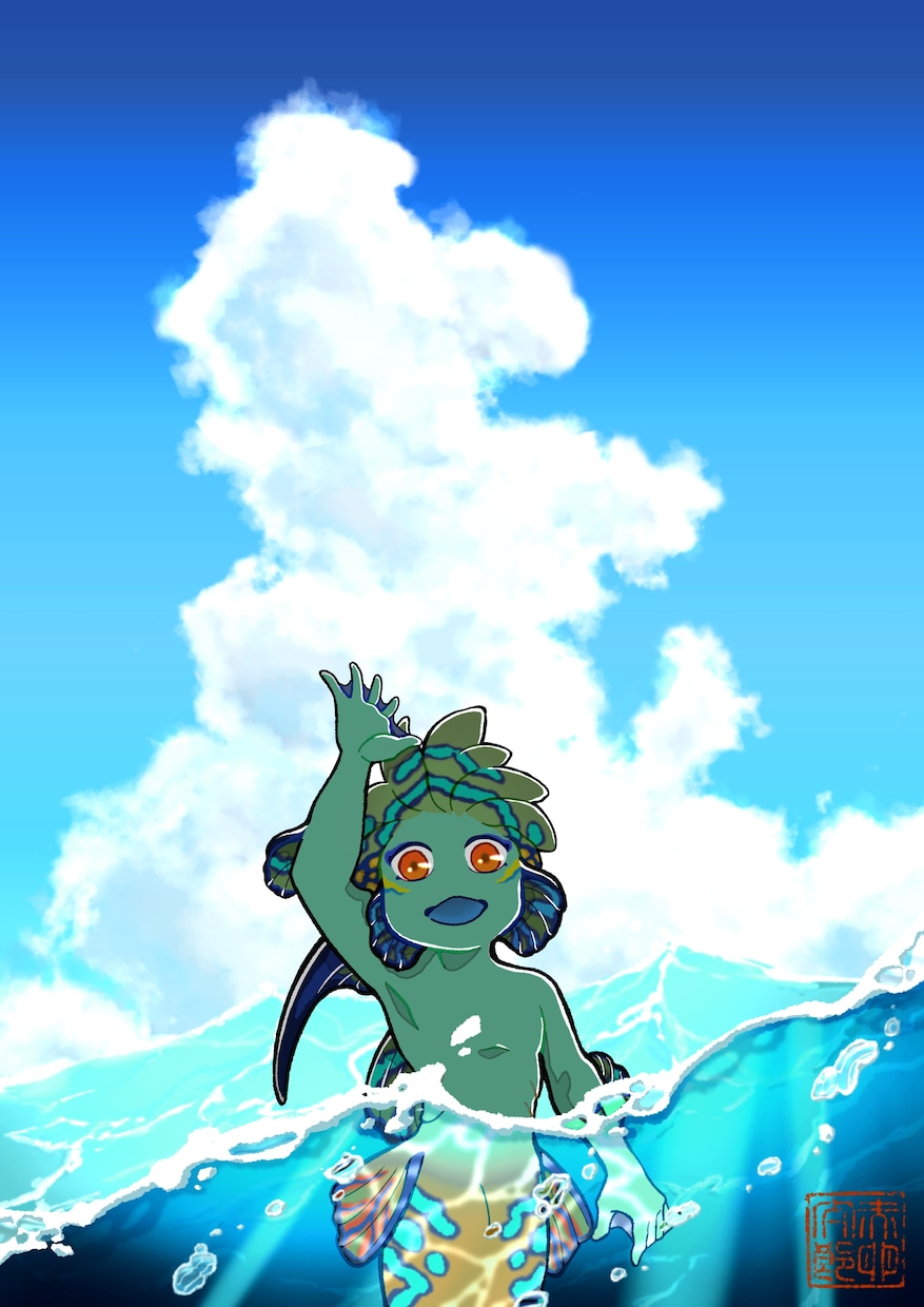 オーダーイラスト描きます 創作のキャラクターや実在する人物をデフォルメして描きます！ イメージ2