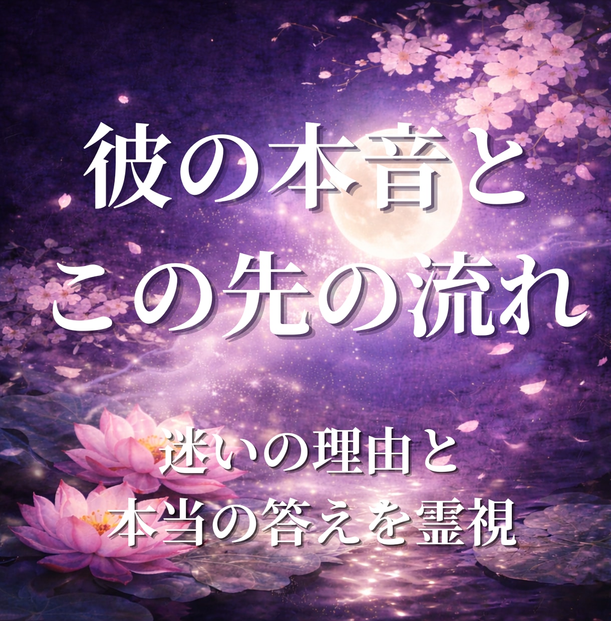 彼の気持ち｜この先の流れまで霊視します 本心が見えない。言葉や態度では分からない本当の本音を視ます。 イメージ1