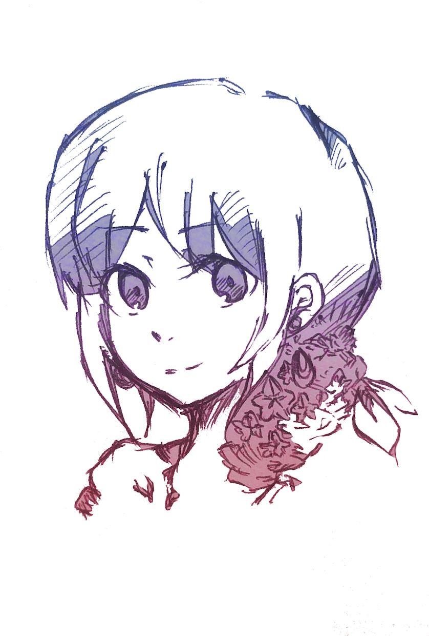 最短で安い2枚1000円でイラスト描きます 当日に貴方に出来るだけ早くお渡しします イメージ1