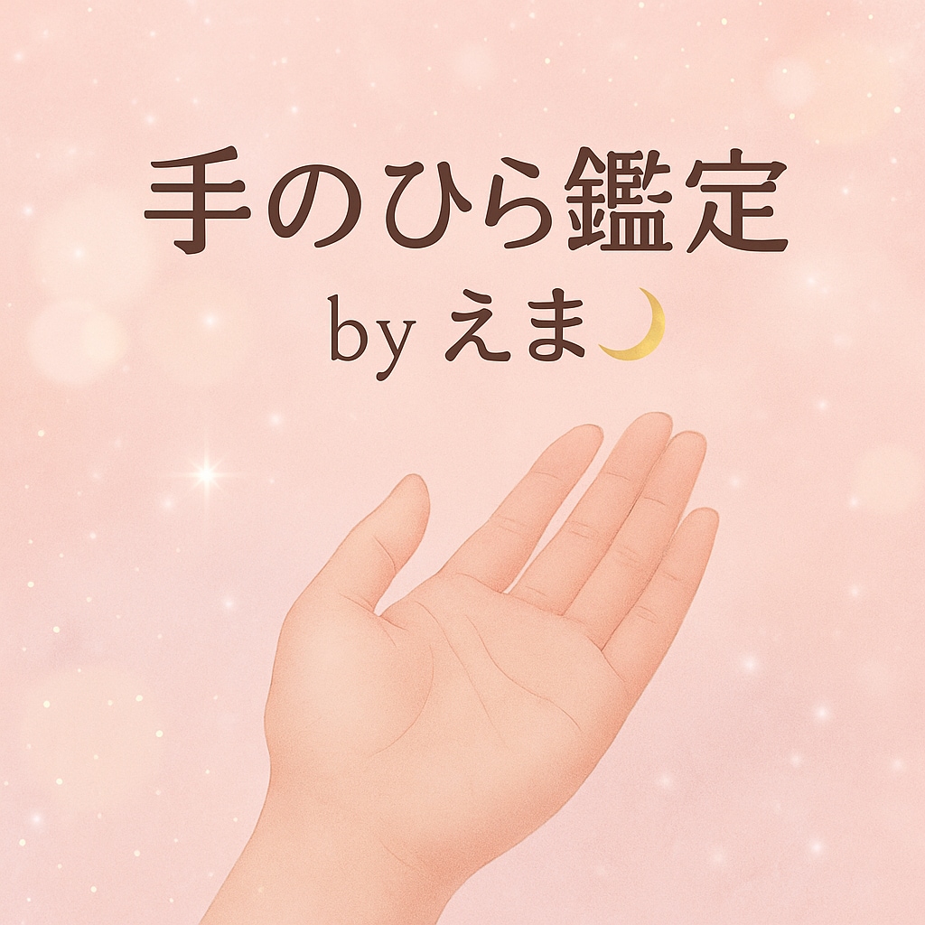 今のあなたを映す手相鑑定を行います あなたの“今”を手のひらからやさしく読み解きます イメージ1