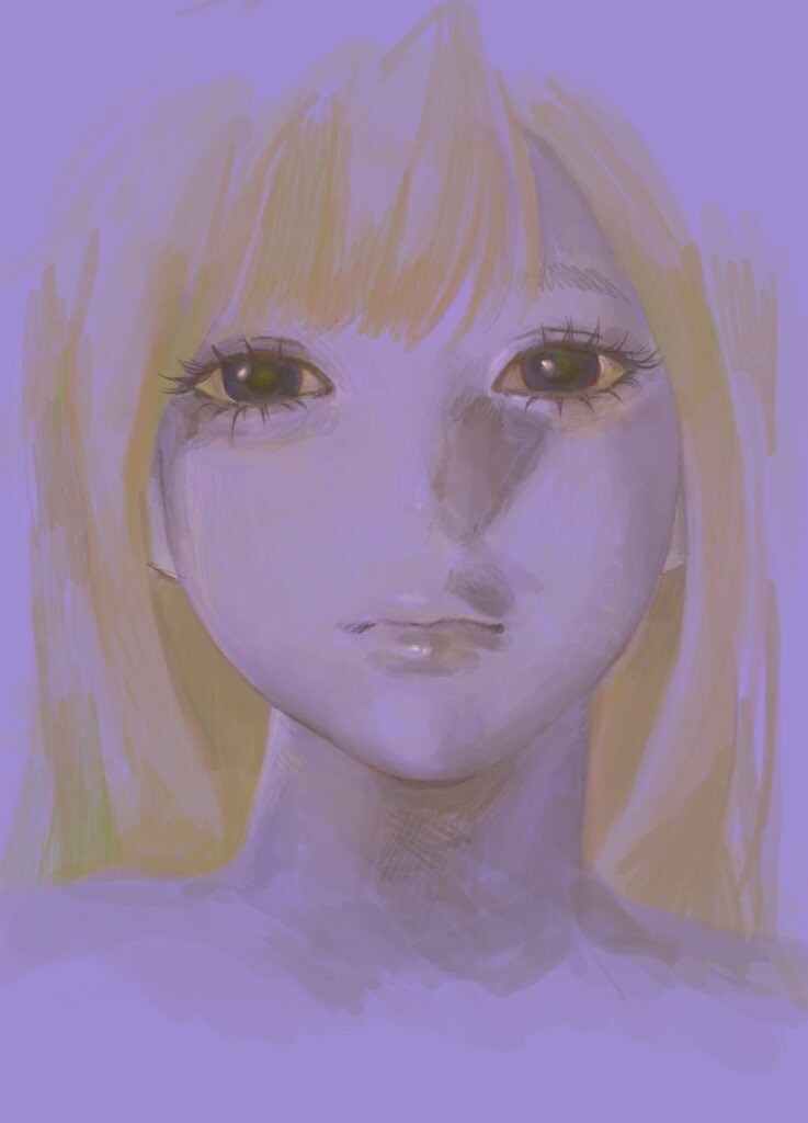 可愛くミステリアスな絵柄でSNSアイコンを描きます 男性女性、どちらも描けます！写実的な絵を描くのが得意です。 イメージ4