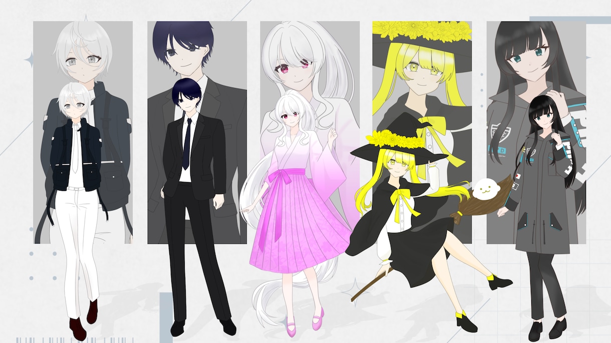 アイコンからサムネイルイラスト、全身まで描きます 活動者さん必見！IRIAM等でも使用可能！ イメージ2