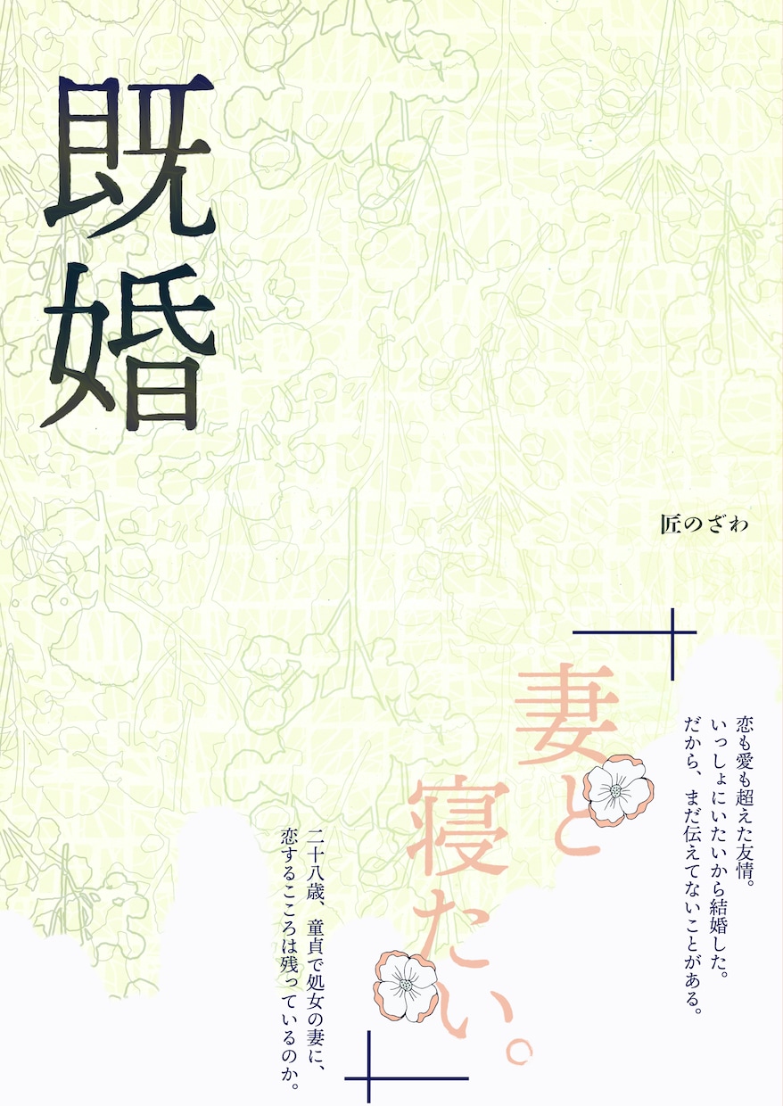 創作ＢＬや二次創作の小説表紙を制作します 友だちみたいにラフな感じで聞き取りながら制作します イメージ9