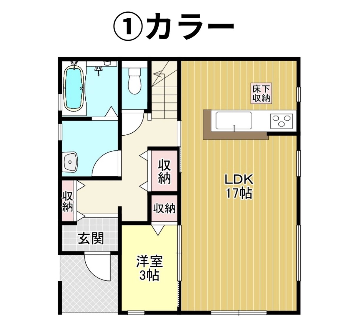即日納品可！チラシ等広告掲載用の間取図を作成します 修正無制限！出来るだけご希望に沿います！ イメージ2