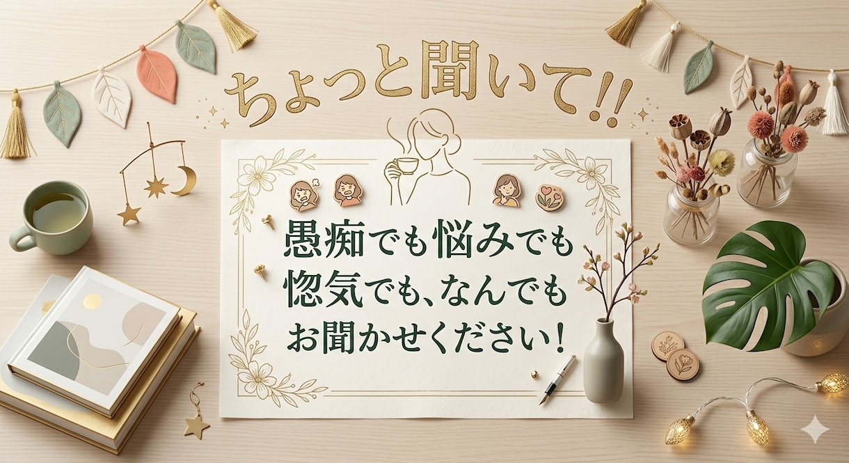 チャッピーじゃなくてリアルな人が話聞きます リアルな人の意見を聞きたい！話を気軽に聞いて欲しい！人へ˚✧ イメージ2