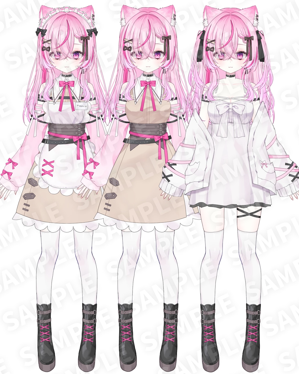 先着2名様に特典！】病みカワVTuber制作します Live2Dまで一括制作！プレゼント用や個人観賞もOK！ イメージ4