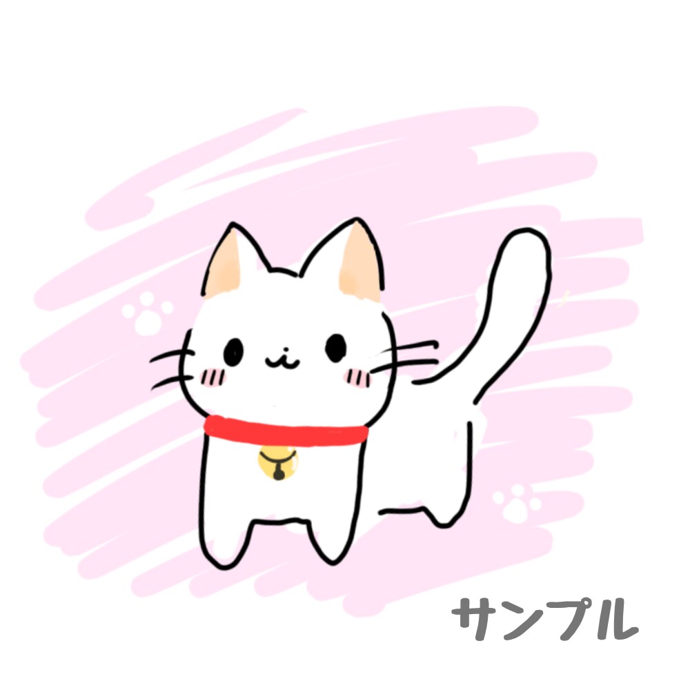 シンプルでゆるふわなイラストを描きます 商用利用○、SNSのアイコンなどにぜひ！ イメージ6