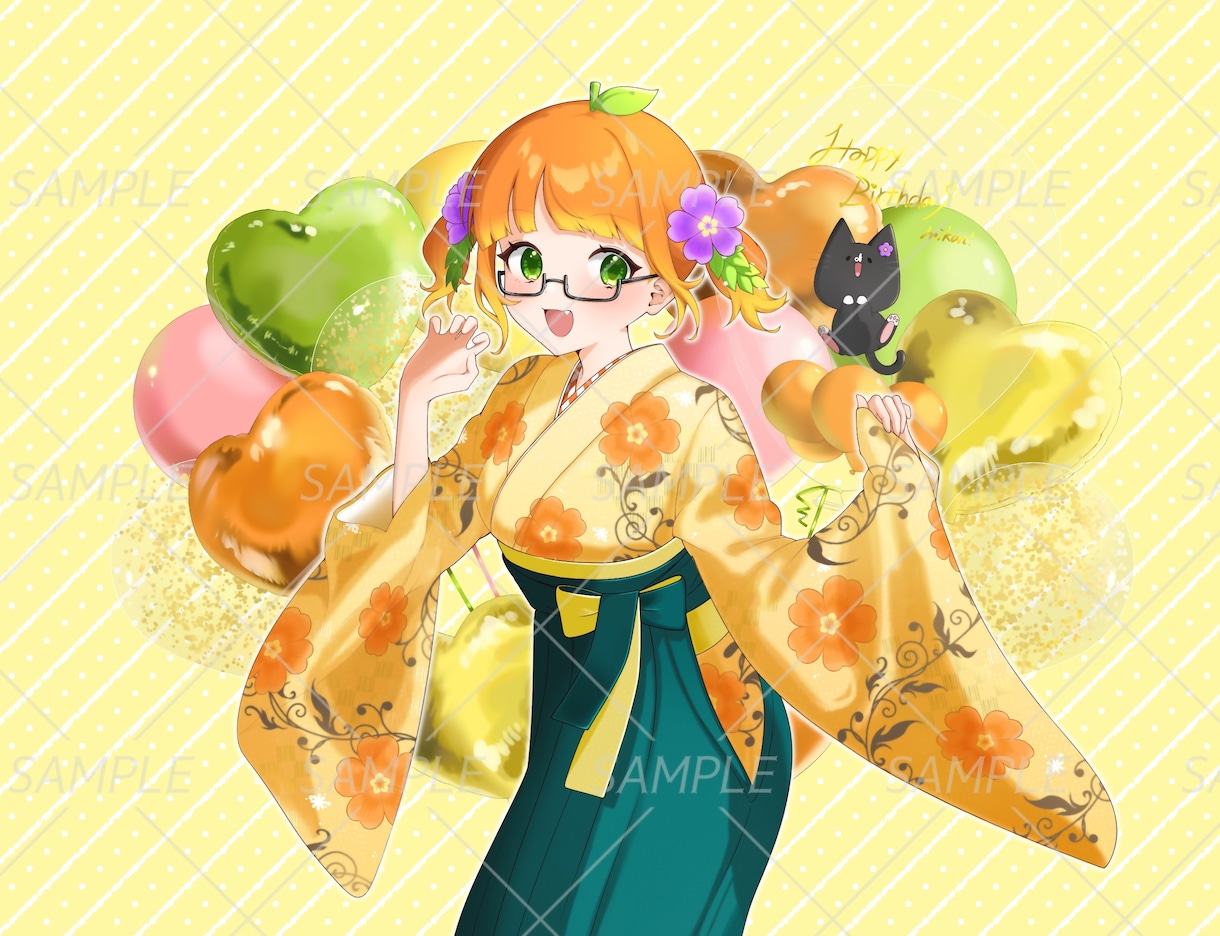 商用費込み〇立ち絵アイコンSDキャラ等制作します 可愛い女の子を描くのが得意です！ イメージ3