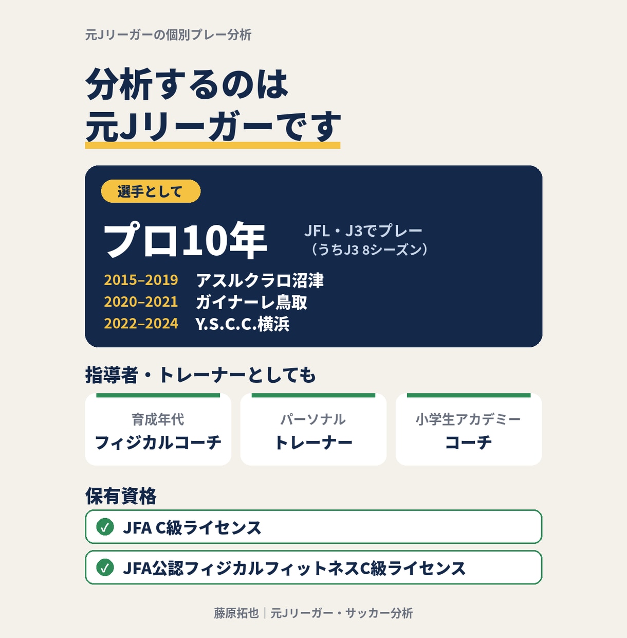 元Jリーガーがサッカーの試合動画を個別分析します 親子で振り返れる。強み・課題・自主練を図解PDFで イメージ10