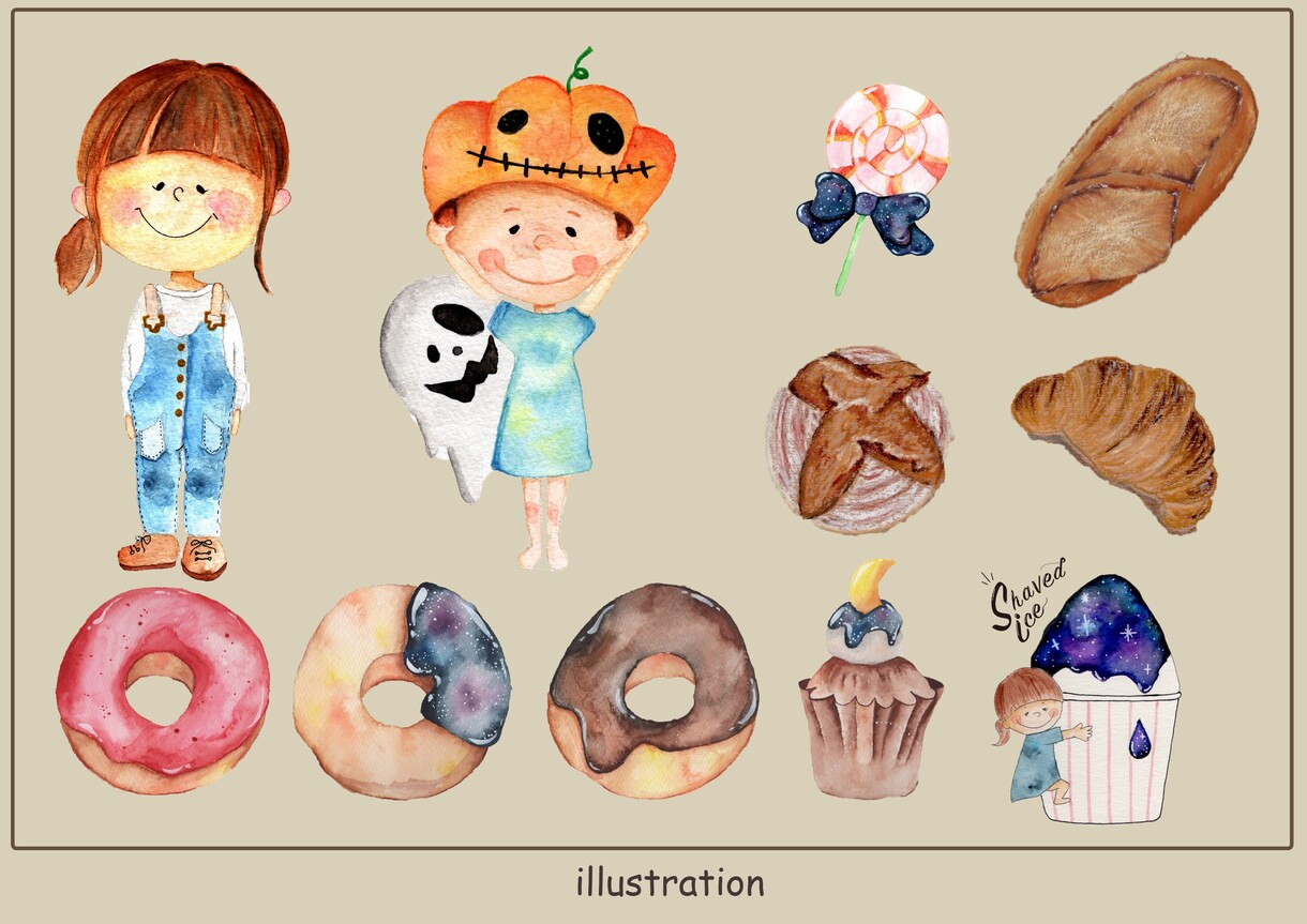 オリジナルの手描きのイラストでチラシを制作します 優しい手描きのイラストで温もりのあるチラシデザインを！ イメージ4