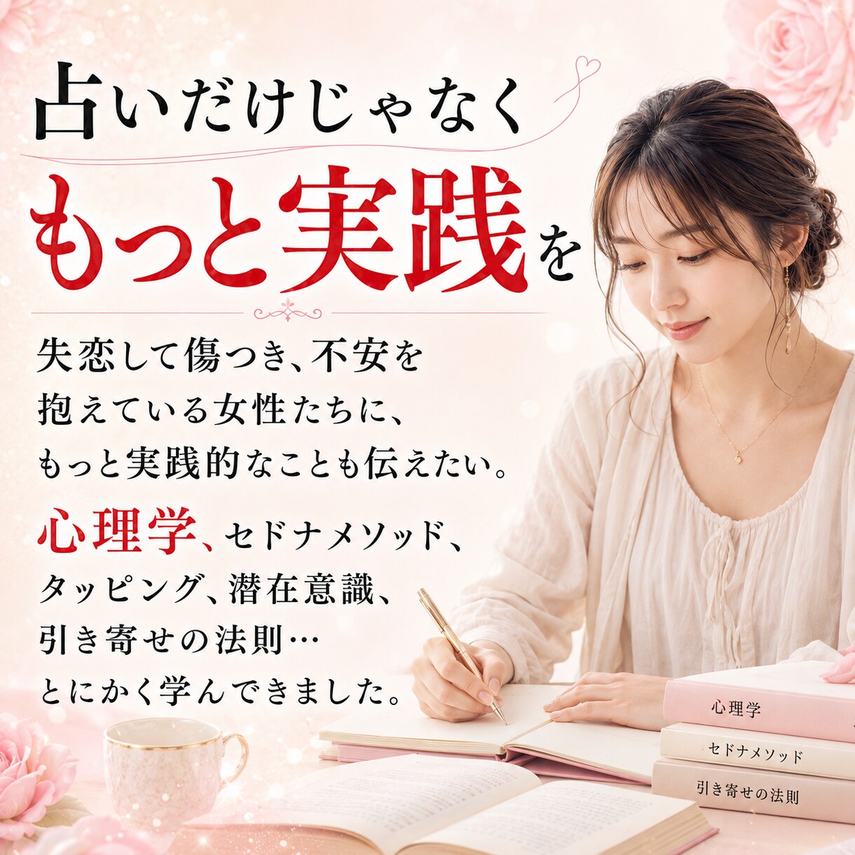 やらかす女性が溺愛されるまでにすること教えます 占い沼、高額講座…間違いだらけの恋愛を抜けて幸せになる イメージ7