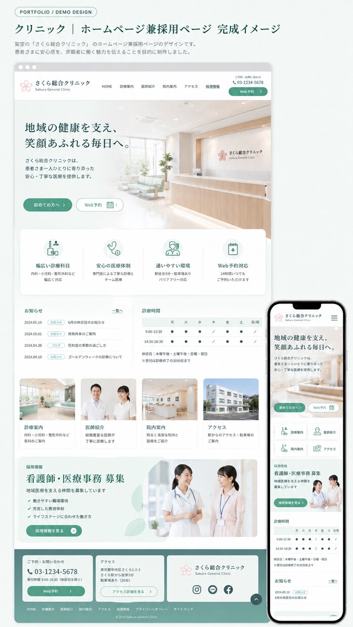 医療・介護の採用LPを制作します 看護師が求職者の目線で作る｜文章づくりもお任せ イメージ8